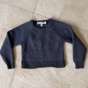 Wild Fable Dark Gray Crew Neck Sweater 100% Wool